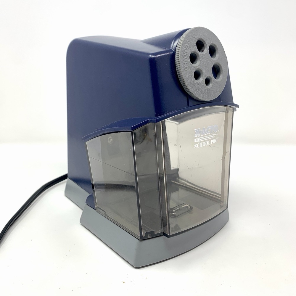 X-ACTO 167X School Pro Heavy Duty Electric Pencil Sharpener Tested